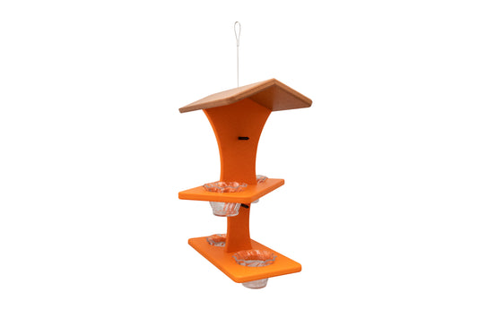 Outdoor | Poly Bird Feeders & Houses | Oriole Double Layer Feeder image 0