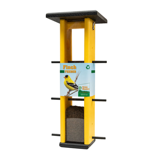 Outdoor | Poly Bird Feeders & Houses | Finch Feeder w/ Plexiglass image 0