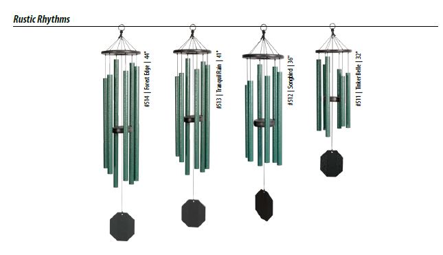 Wind Chimes | Rustic Rhythms | Tranquil Rain