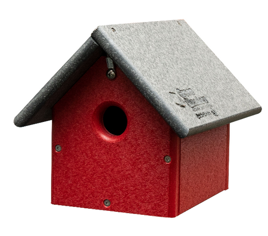 Outdoor | Poly Bird Feeders & Houses | Wren or Chickadee House