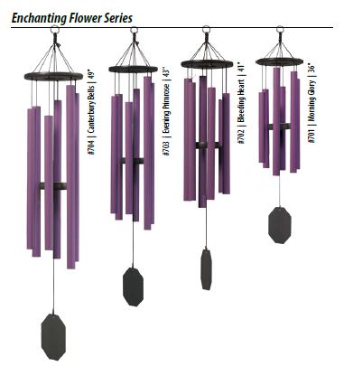 Wind Chimes | Enchanting Flowers Series | Morning Glory